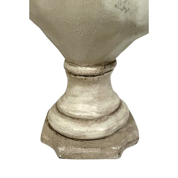 VINTAGE ALexander Backer CO. ABCO Chalkware Boy And Girl Bust Statue 10" - Picture 9 of 11